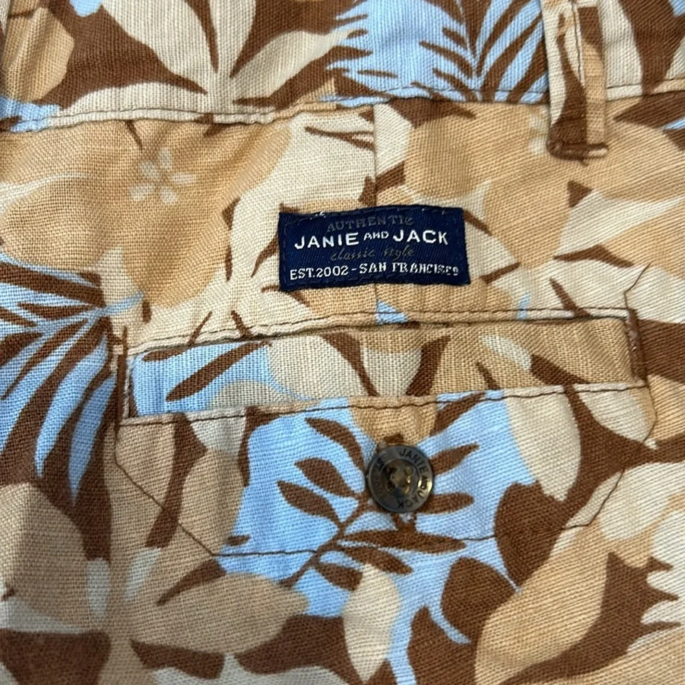 Janie & Jack Linen Cargo Short, 6 - Picture 8 of 8
